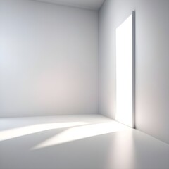 3D Light White close up Background