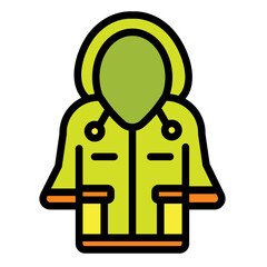 Rain Gear Icon
