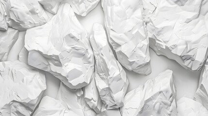 White Stone Texture Background, Top View, Ultra Realistic Photography