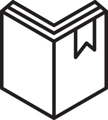 Book Line Icon