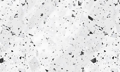 White Terrazzo Seamless Pattern Texture