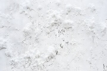 Obraz premium White Wall Texture with Snow Drifts