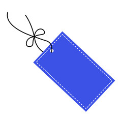 Blank Price Tag Illustration