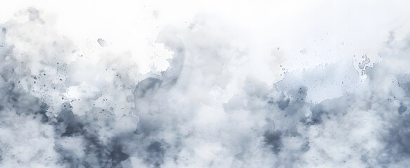 Obraz premium Dreamy Watercolor Clouds Background