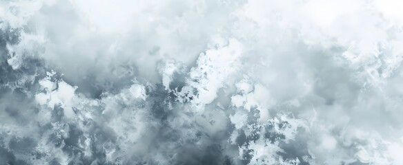 Dreamy Watercolor Clouds Background