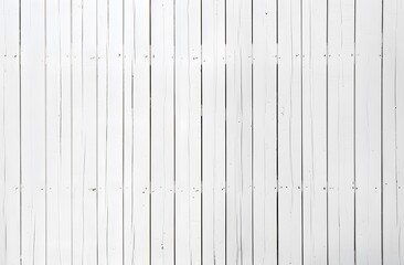 Fototapeta premium White Wooden Plank Wall Texture Background