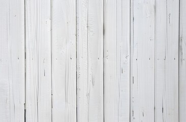 Fototapeta premium White Wood Plank Wall Texture Background