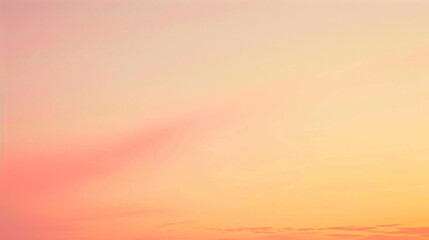 Obraz premium gradient background Peach texture sky.
