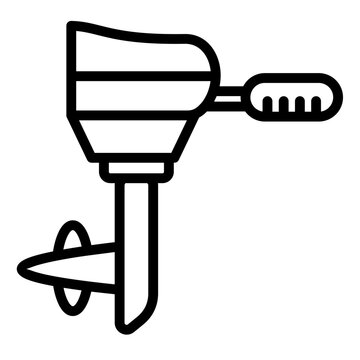 recommend clip art: Trolling Motor Icon