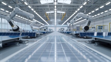 The automated robot factory