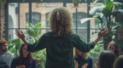 The team brainstorming session