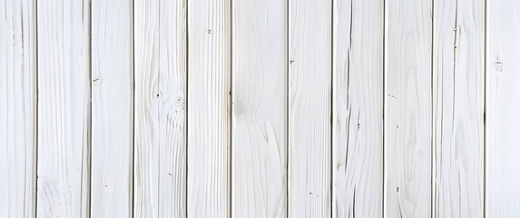 Obraz premium White Wooden Plank Background Texture