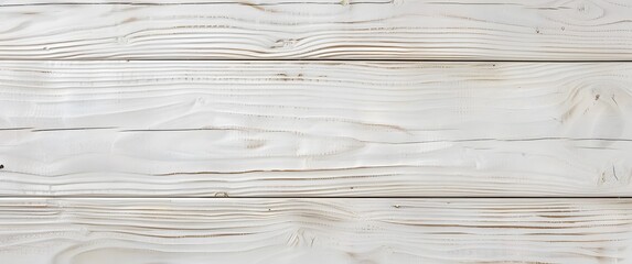 Fototapeta premium White Wooden Background Texture Banner Template