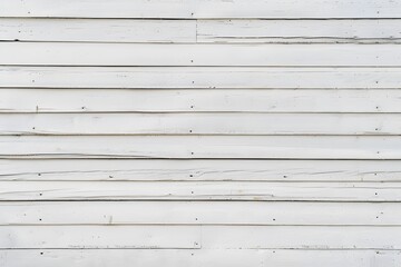 Obraz premium White Wooden Plank Wall Texture Background
