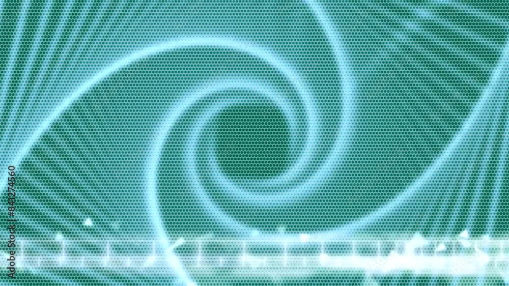 Wall mural motion background showing first person point of view flying through futuristic abstract digital tunn