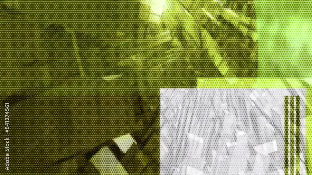 Wall mural motion background showing first person point of view flying through futuristic abstract digital tunn