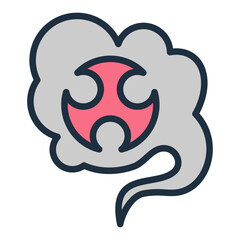 Airborne Chemicals Icon
