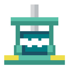 Hydraulic Press Icon