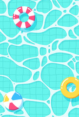 背景イラスト_プール