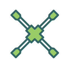Lug Nut Wrench Icon