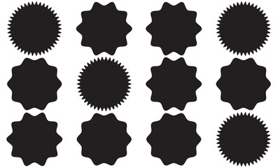 Star doodle collection. Set of hand drawn stars. Scribble illustrations.