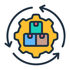 Supply Chain Icon