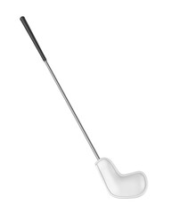 Blank Golf Iron Club Head Cover template 3d illustration.