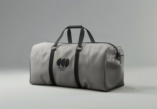 Duffle Bag Mockup With Generative AI