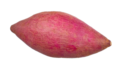 Sweet potato isolated on the white background