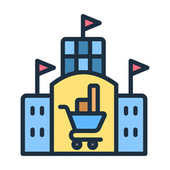 Shopping Center Icon