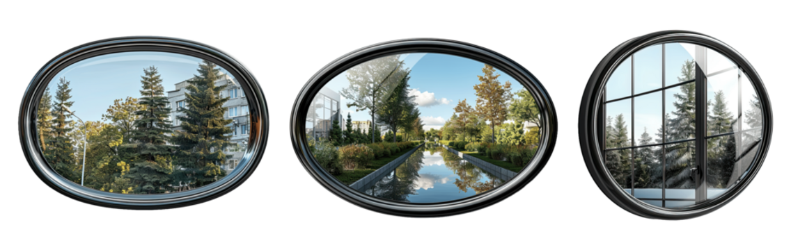 Collection of HighQuality Side Mirror Assembly Isolated