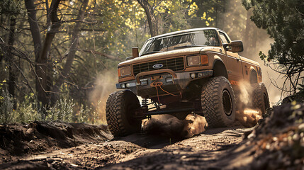 Off-road travel The challenge of the vehicle and the strength of the driver