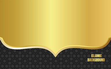 Islamic Pattern Background. Islamic greeting card concept with decorative Islamic art ornaments. For Islamic New Year Muharram, Mubarak, Eid al-Fitr, Eid al-Adha etc