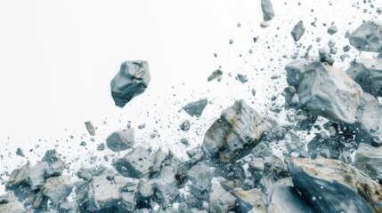 stone, rock, pebble, stones, isolated, zen, white, water, nature, bird, beach, animal