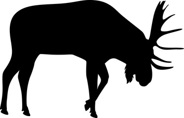 moose silhouette