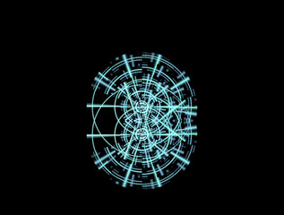 Imaginatory fractal abstract background Image