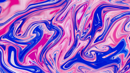 Fototapeta premium Abstract texture of liquid acrylic background design art illustration design