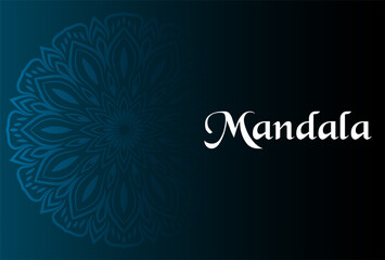 luxury ornamental mandala design background