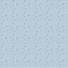 Seamless pattern imitating hand knitting in blue tones