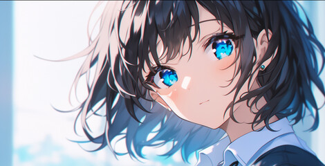 Captivating Back View of High School Girl - 女子高生の魅惑的な後ろ姿