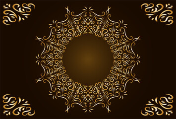 luxury ornamental mandala design background, Creative and decorative mandala pattern, Ornamental mandala template for decoration, wedding cards, invitation cards, cover, banner
