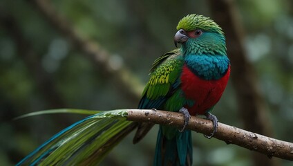 Obraz premium Quetzal bird