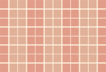 Fototapeta premium background featuring gentle square grids in dusty rose and pale cream