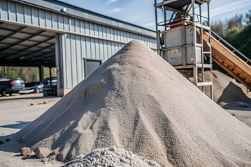 Construction sand