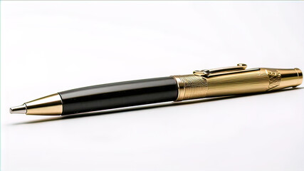 Fototapeta premium A luxury fountain pen (ballpoint) designed for smooth writing,