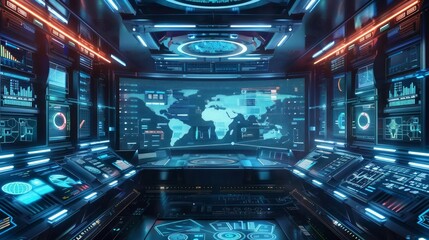 Obraz premium Illustrate the softwares multilayered defense system in action, protecting against various cyber threats such as malware and phishing attacks