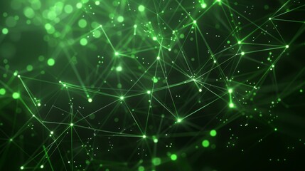 Green Digital Network of Connected Points