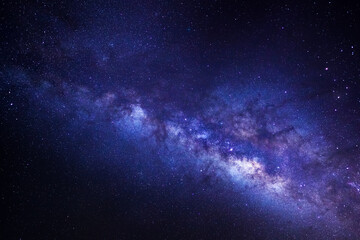 Milky way galaxy with stars and space dust in the universe