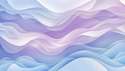 Obraz premium Light blue and purple background with waves, vector illustration in the style of simple lines, simple design in the style of flat style, minimalist style, high resolution, high quality, high detail, h