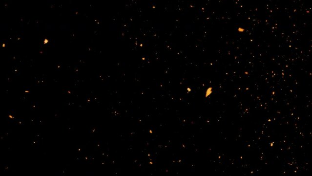 Fire from the sky overlay 